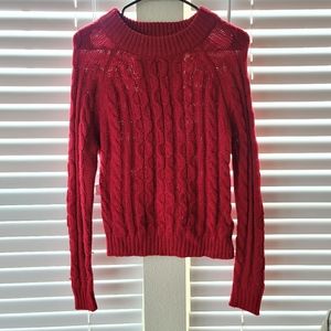 Amibance red sweater